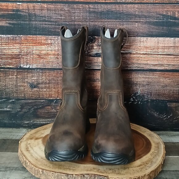 Irish Setter Red Wing Work Boots 8 D Two Harbors Steel Toe WPF Pull On 83906 main image 8